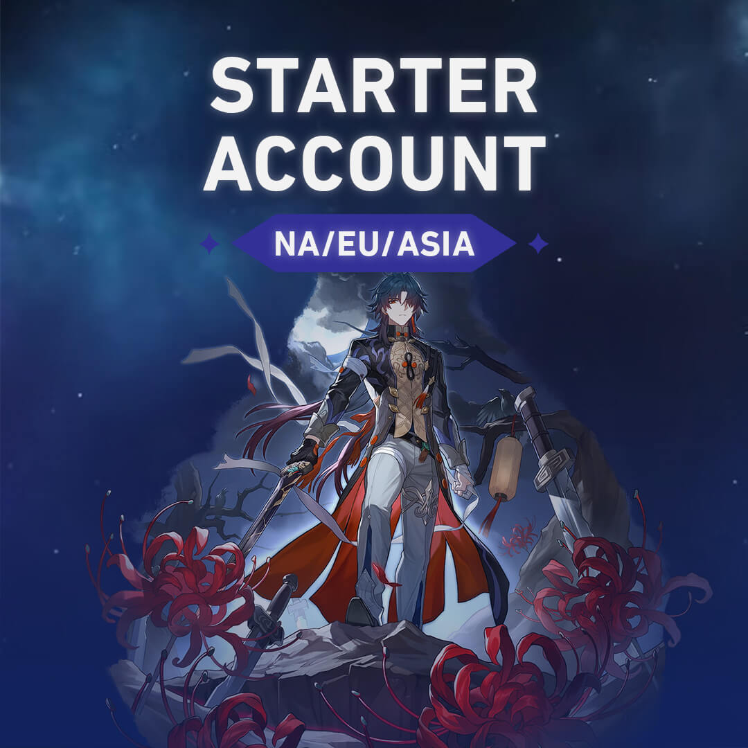Blade Honkai Star Rail Starter Account Genshin Accounts