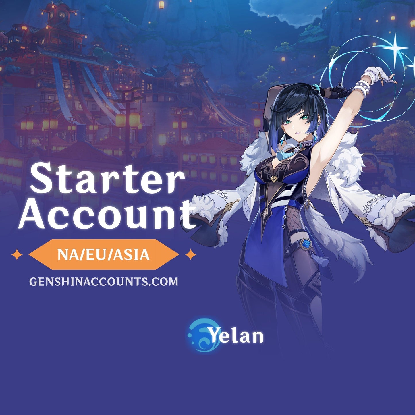 Yelan - AR10 Genshin Impact Starter Account