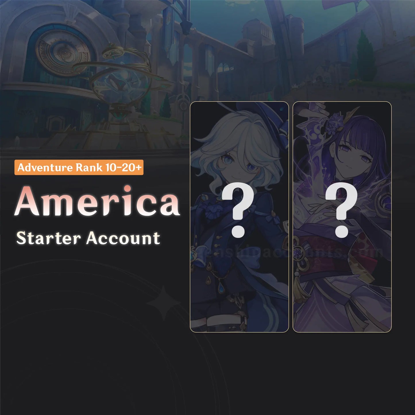 Genshin Impact Multi 5★ Starter Account (America)