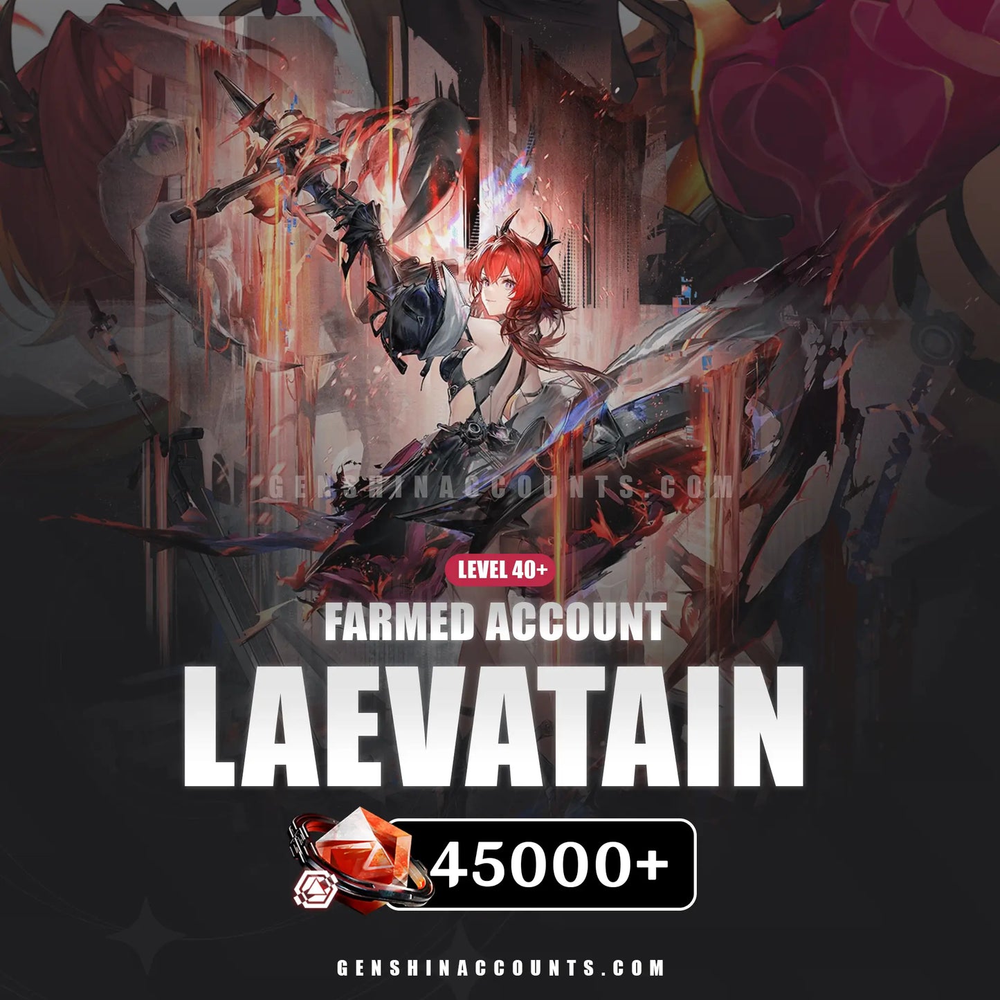 Laevatain - Arknights: Endfield Farmed Account