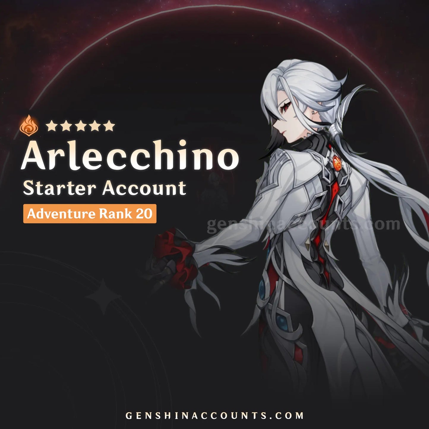 Arlecchino - AR10 Genshin Impact Starter Account