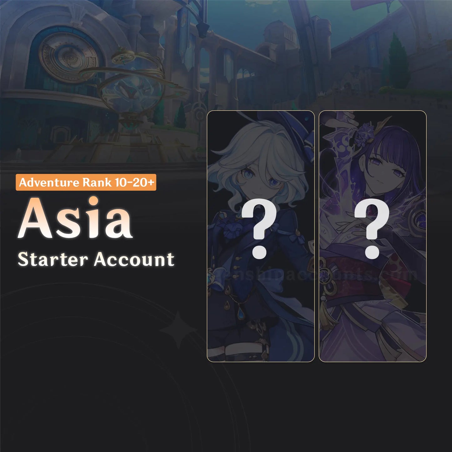 Genshin Impact Multi 5★ Starter Account (Asia)