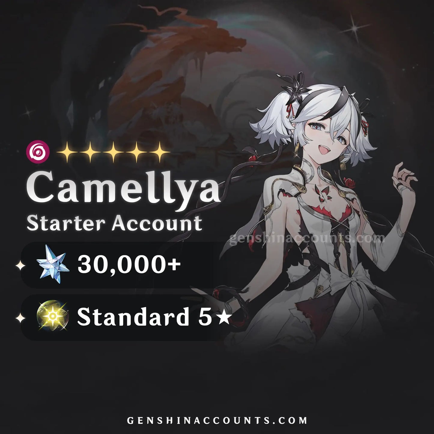 Camellya Account with Astrites - Wuthering Waves 30,000