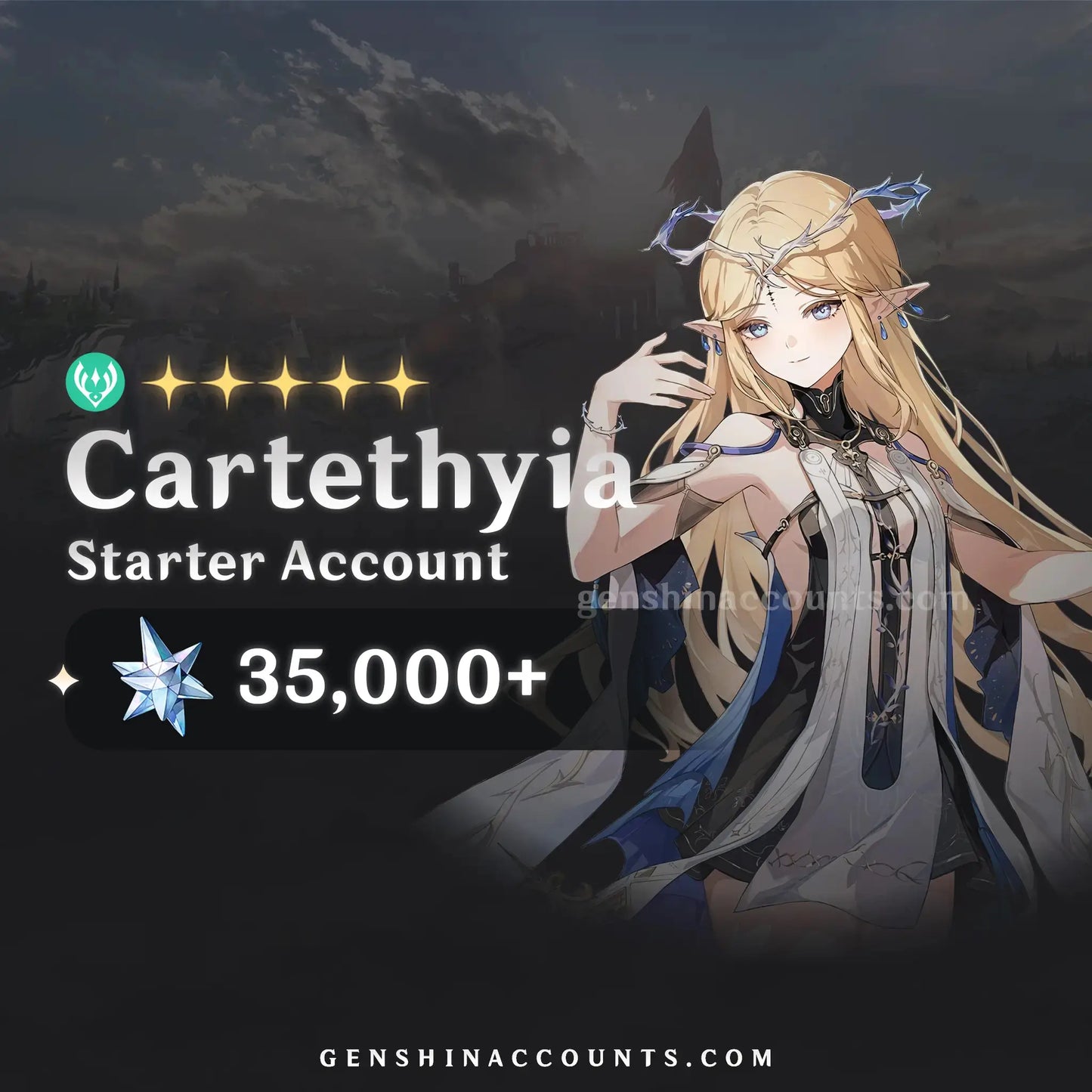Cartethyia Account with Astrites - Wuthering Waves