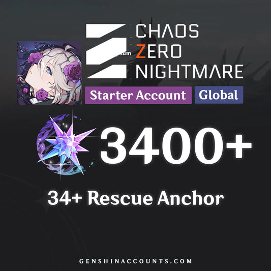 Chaos Zero Nightmare Reroll Starter Account
