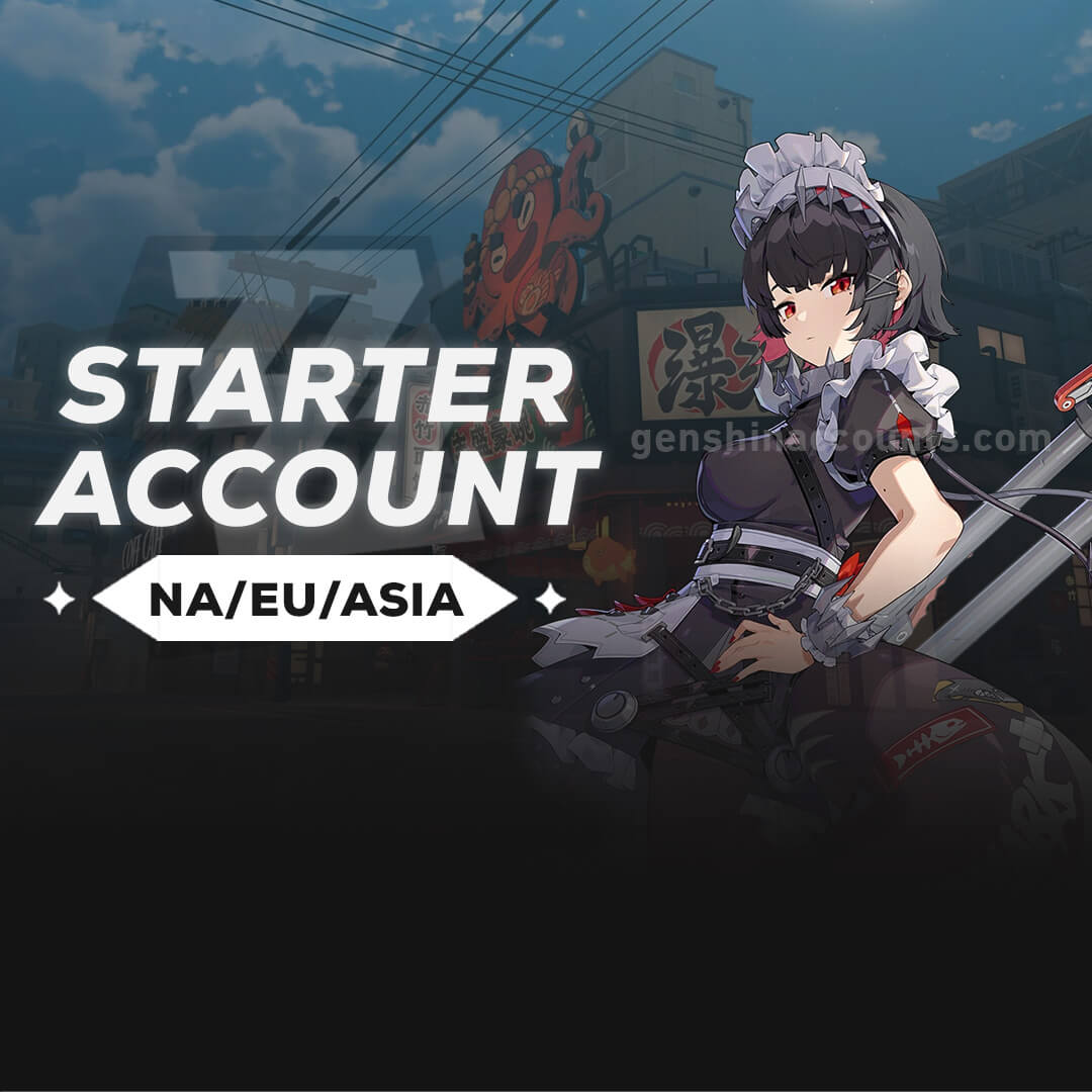 Ellen Zenless Zone Zero Starter Account Genshin Accounts