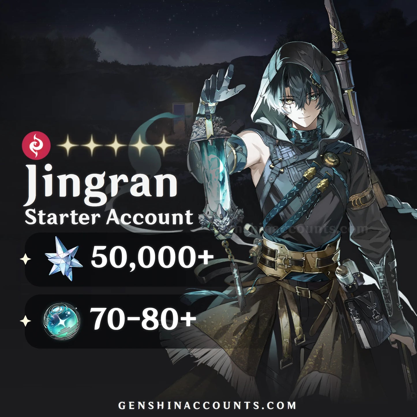 Jingran Account with Astrite - Wuthering Waves