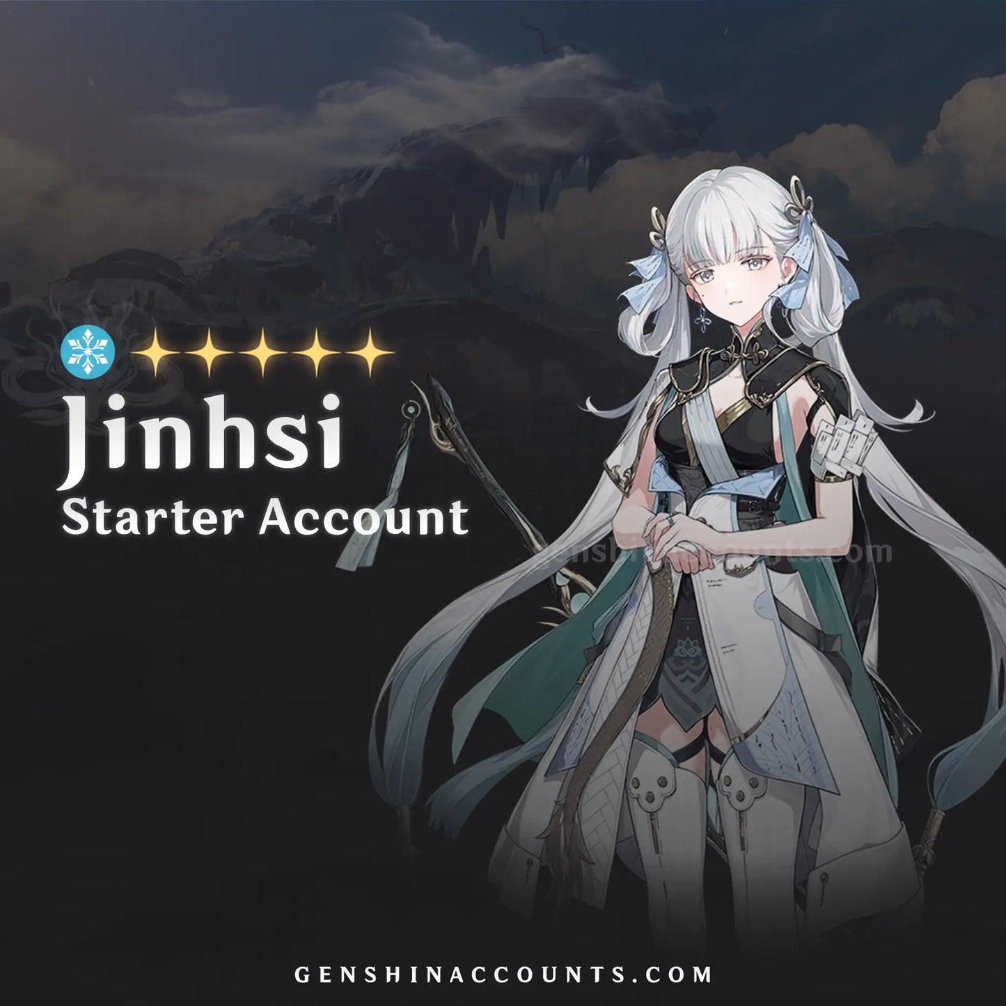 Jinhsi - Wuthering Waves Starter Reroll Account