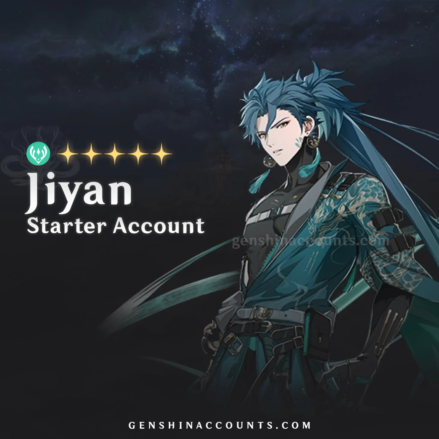 Jiyan - Wuthering Waves Starter Reroll Account