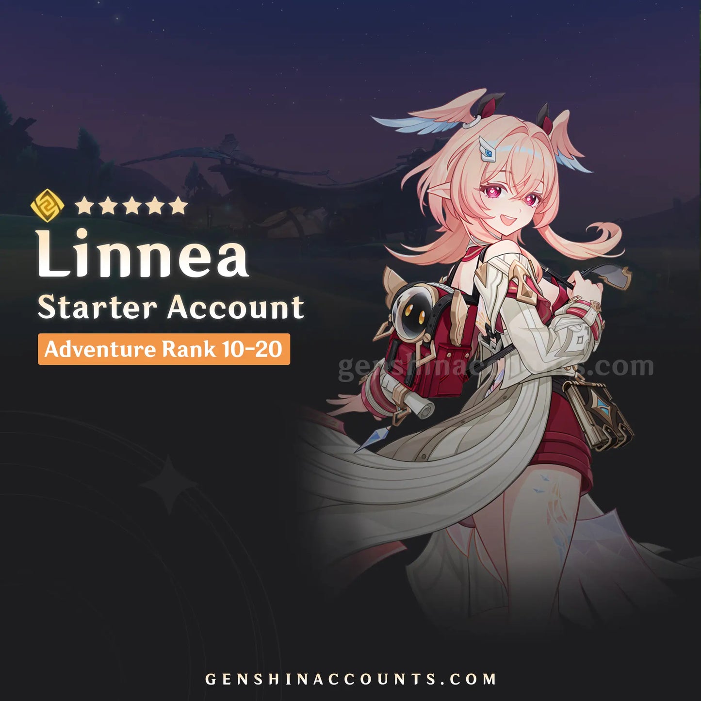 Linnea Genshin Impact Starter Account