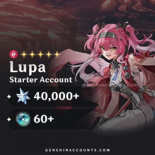 Lupa Account with Astrites - Wuthering Waves