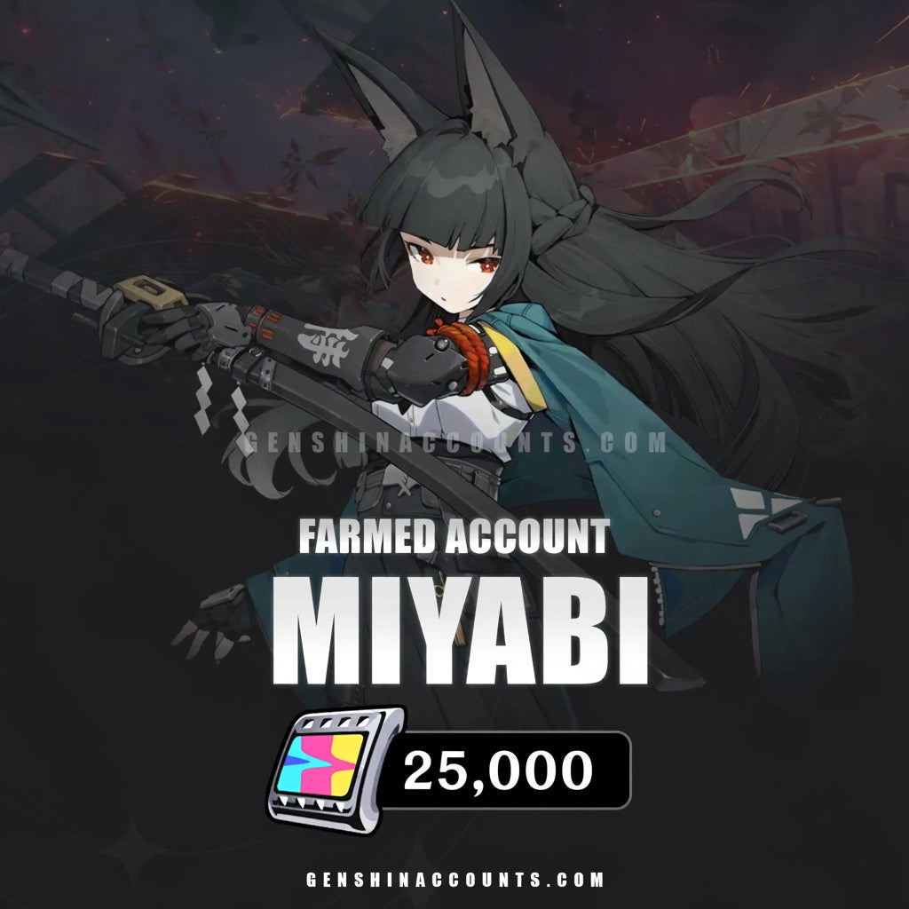 Miyabi Farmed Account - Zenless Zone Zero