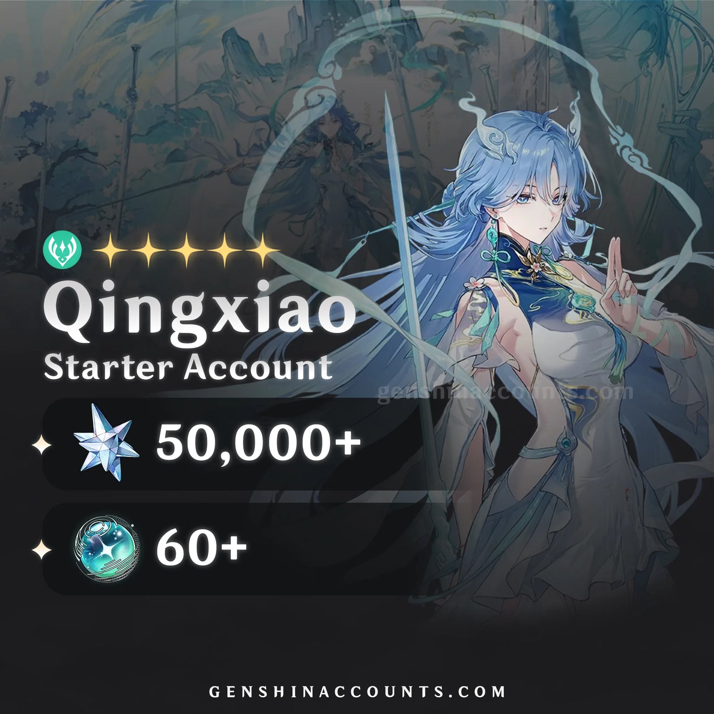Qingxiao Account with Astrite - Wuthering Waves