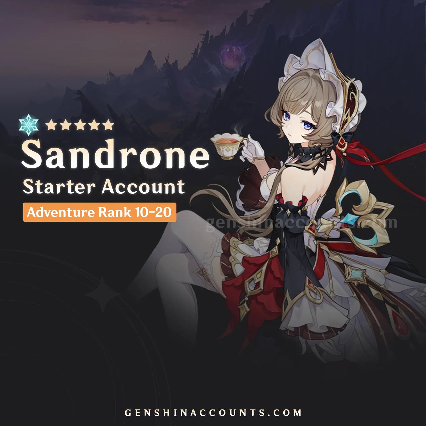 Sandrone Genshin Impact Starter Account