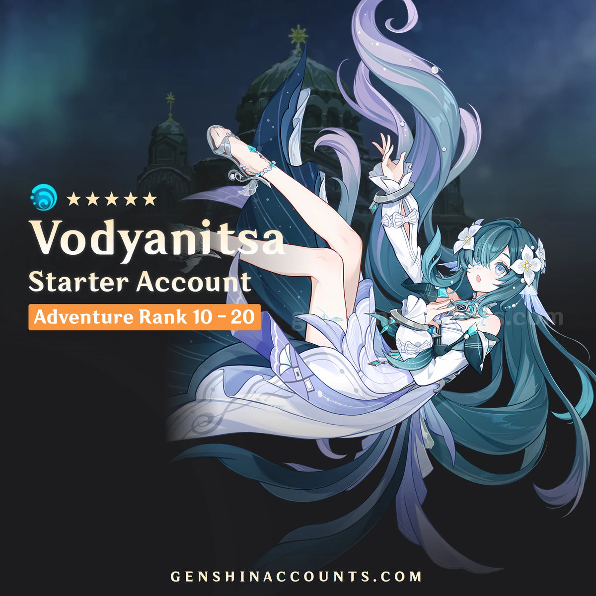 Vodyanitsa Genshin Impact Starter Account