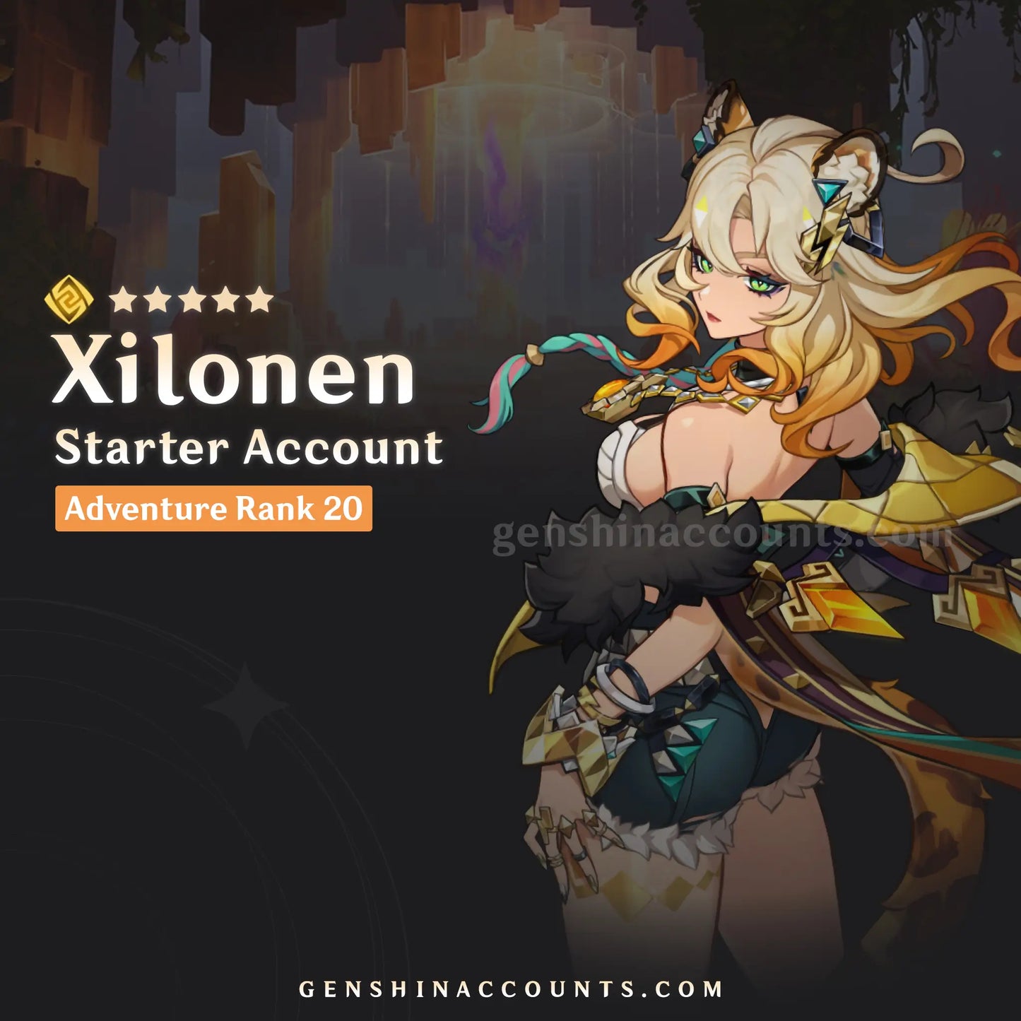 Xilonen Genshin Impact Starter Account