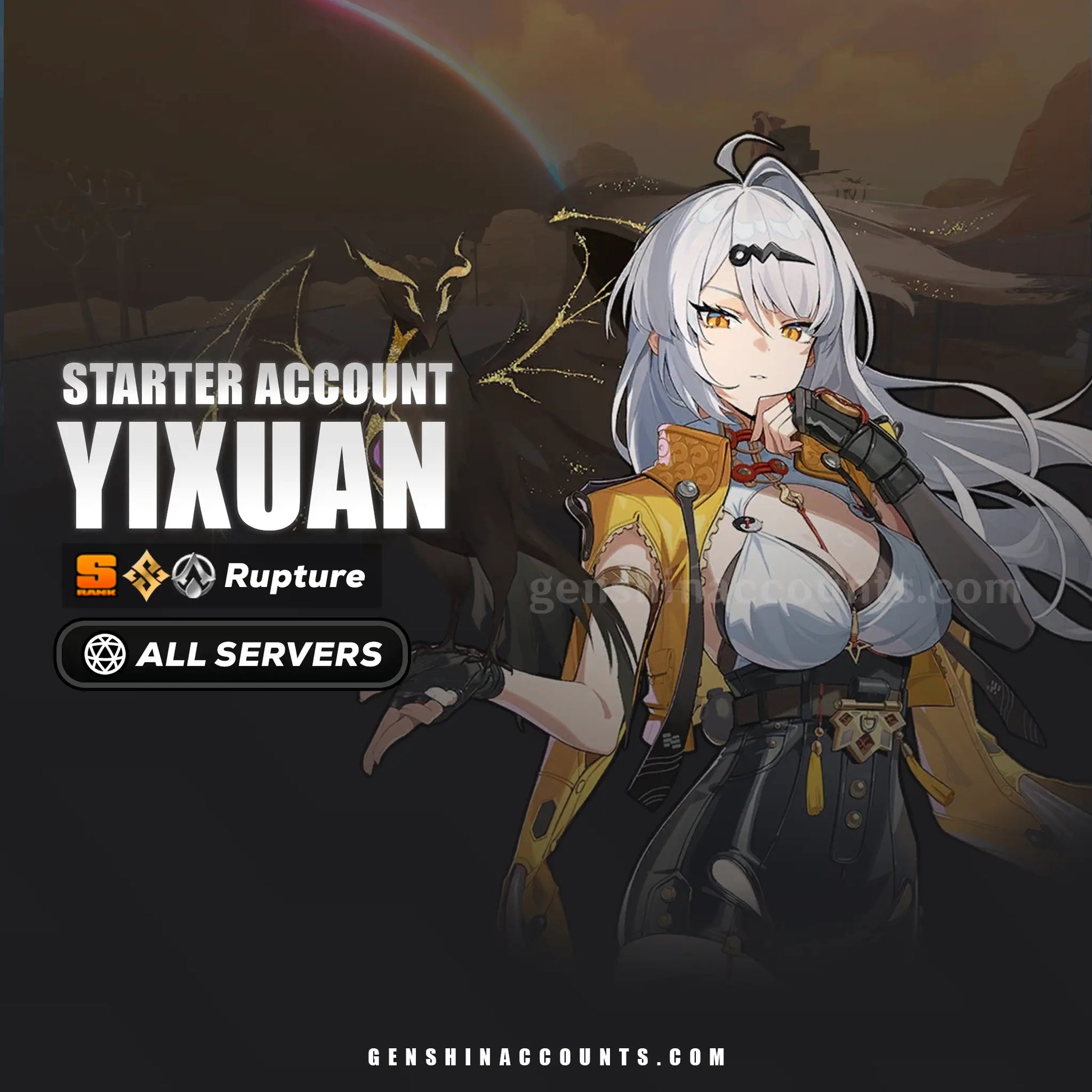 Yixuan Starter Account - Zenless Zone Zero
