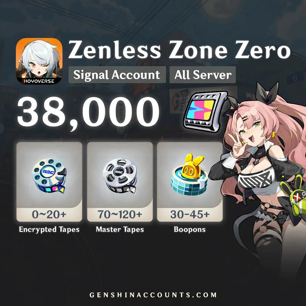 Zenless Zone Zero ZZZ Reroll Account