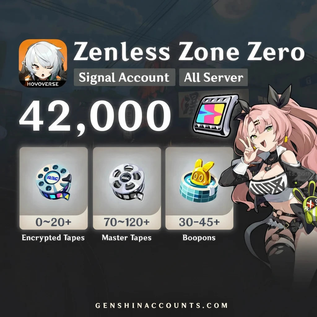 Zenless Zone Zero ZZZ Reroll Account