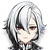 Arlecchino face icon from Genshin Impact