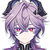 Durin face icon from Genshin Impact