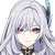 Skirk face icon from Genshin Impact