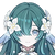 Vodyanitsa face icon from Genshin Impact