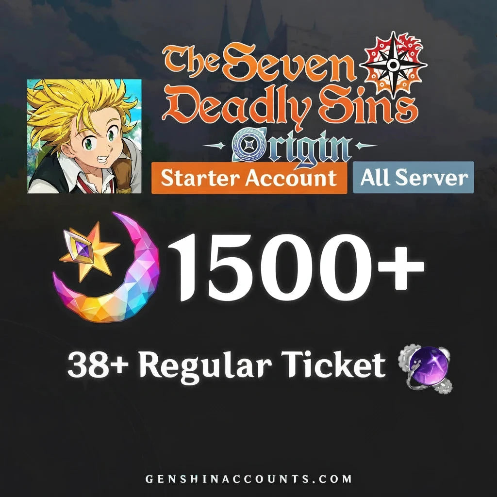 The Seven Deadly Sins: Origin Reroll Starter Account