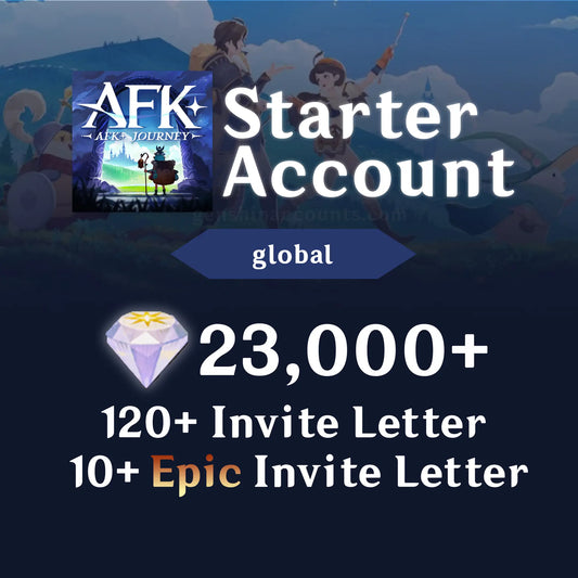AFK Journey Reroll Account (Global)