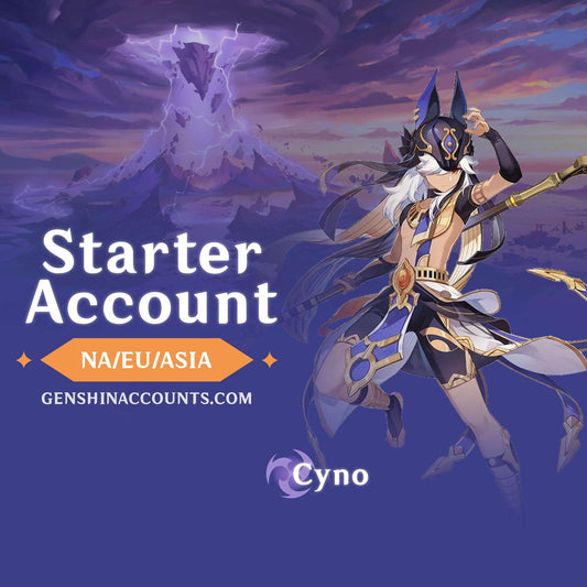 Cyno - AR10 Genshin Impact Starter Account