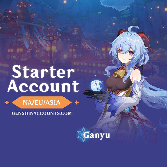 Ganyu - AR10 Genshin Impact Starter Account