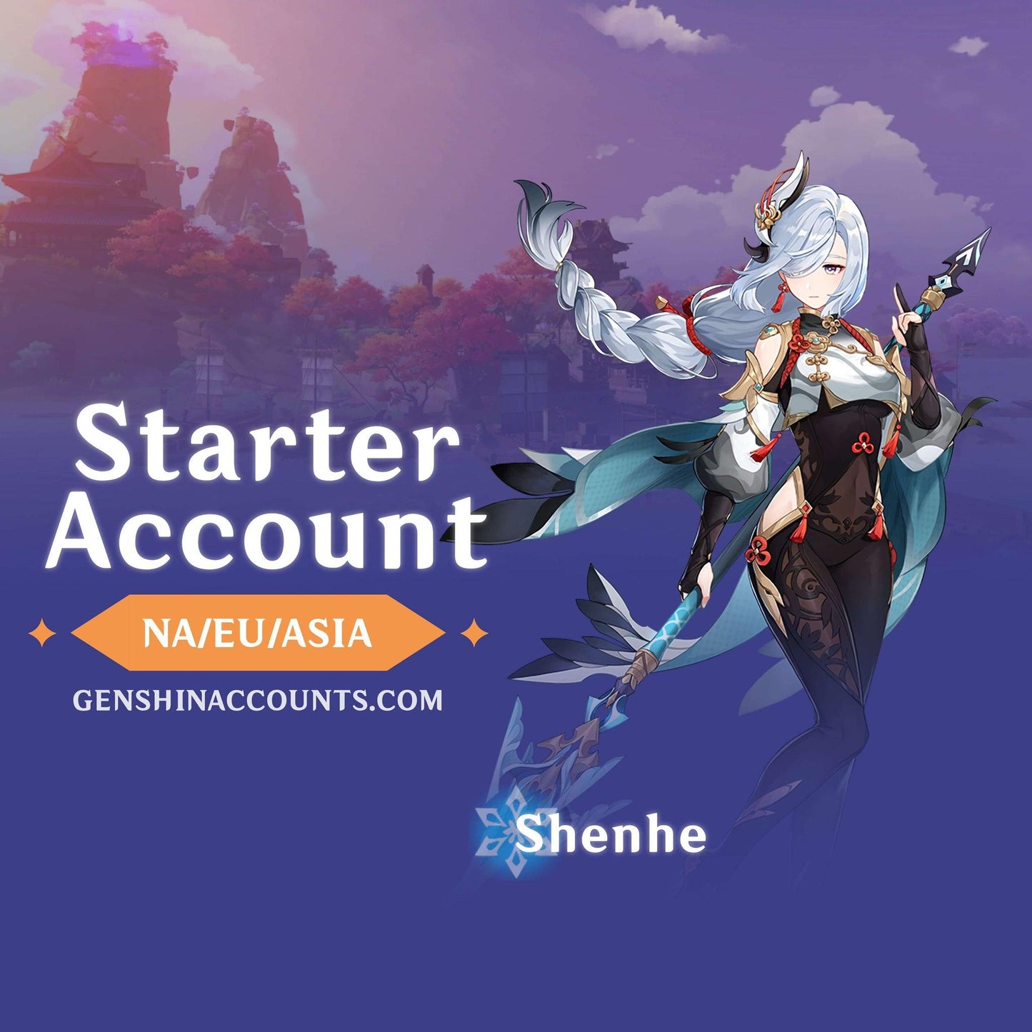 Shenhe - AR10 Genshin Impact Starter Account