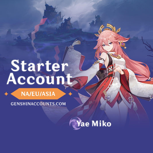 Yae Miko - AR10 Genshin Impact Starter Account