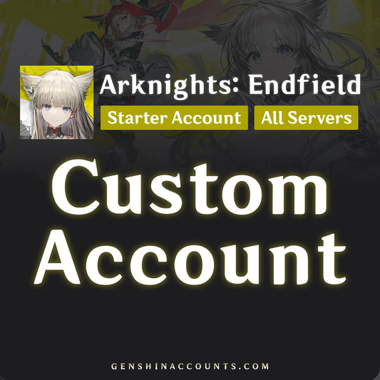 Arknights: Endfield Custom Account (America/Europe/Asia)