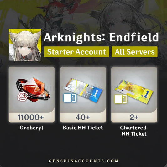 Arkngihts: Endfield Reroll Account