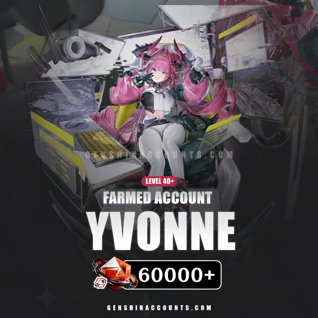 yvonne arknights endfield farmed account