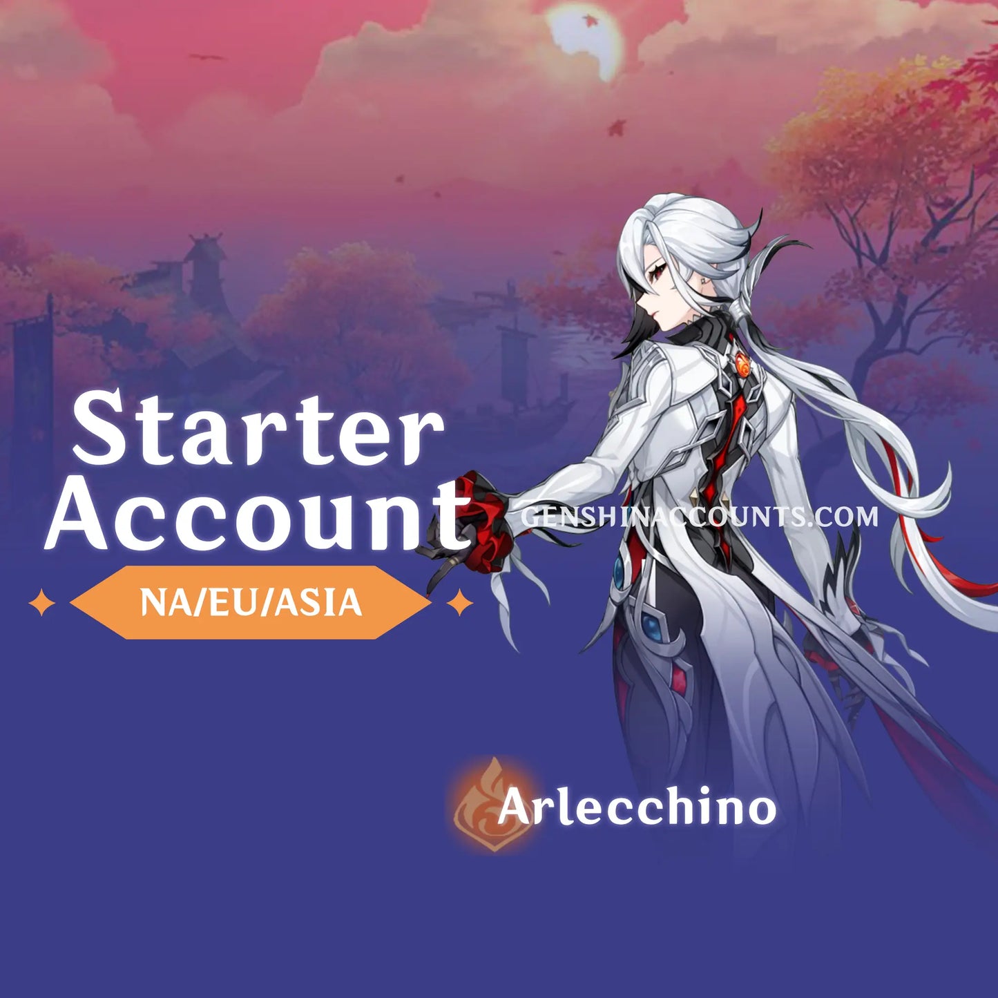 Arlecchino - AR10 Genshin Impact Starter Account