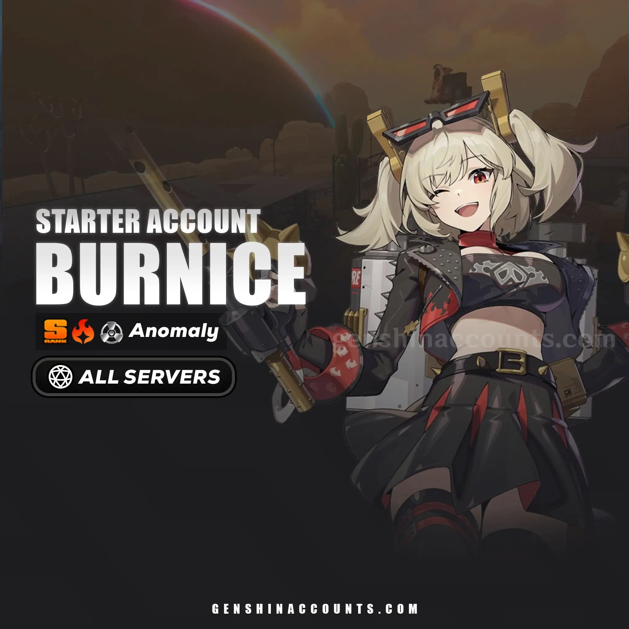 Burnice Zenless Zone Zero ZZZ Account for Sale Genshin Accounts