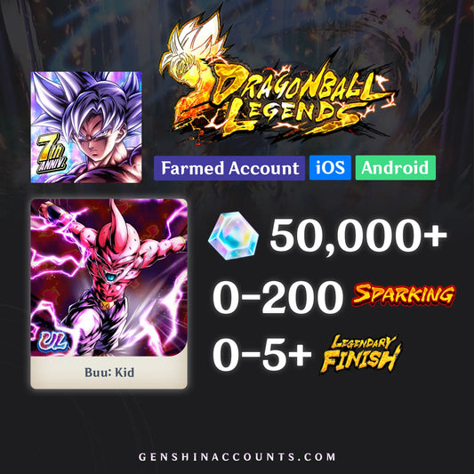 DRAGON BALL LEGENDS UL Buu: Kid Account [iOS/Android]