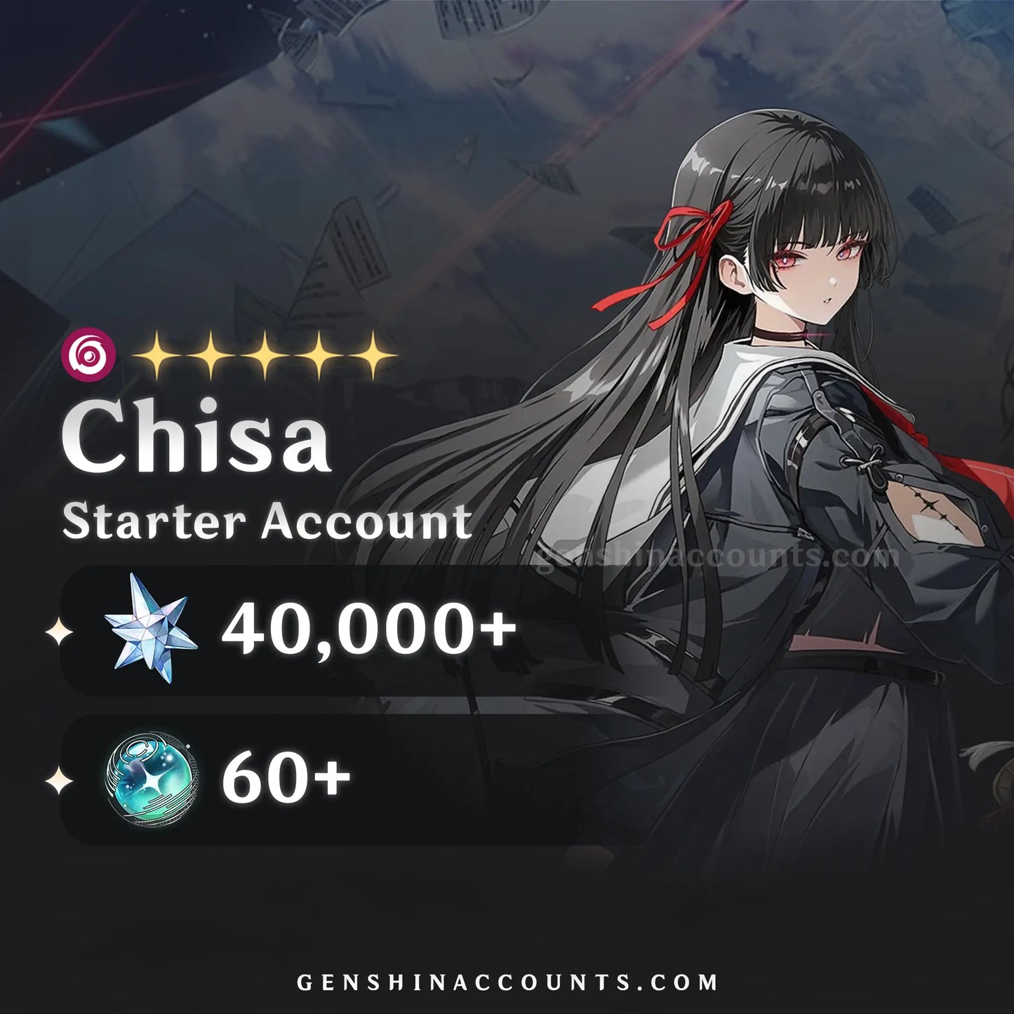 Chisa Account with Astrites - Wuthering Waves