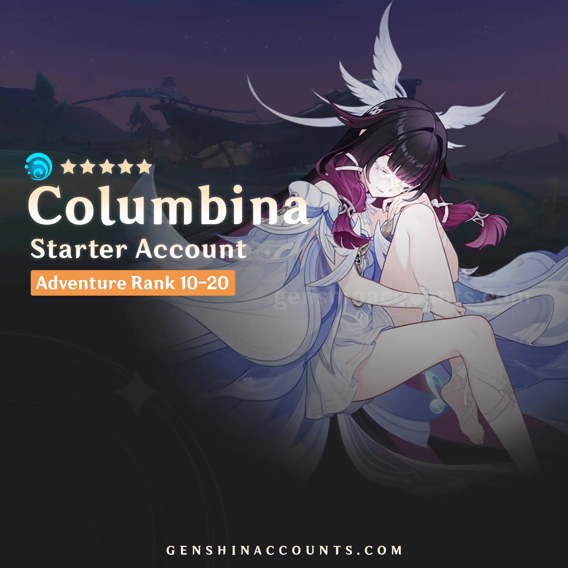 Columbina Genshin Impact Starter Account