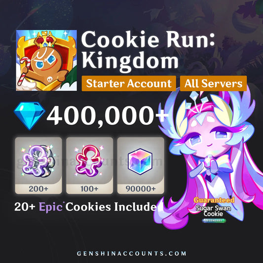Sugar Swan Cookie - Cookie Run: Kingdom Account