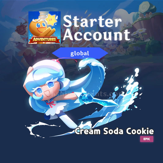 Cream Soda Cookie - CookieRun ToA Starter Account