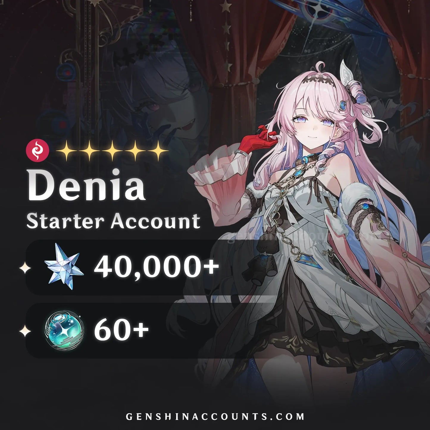 Denia Account with Astrites - Wuthering Waves