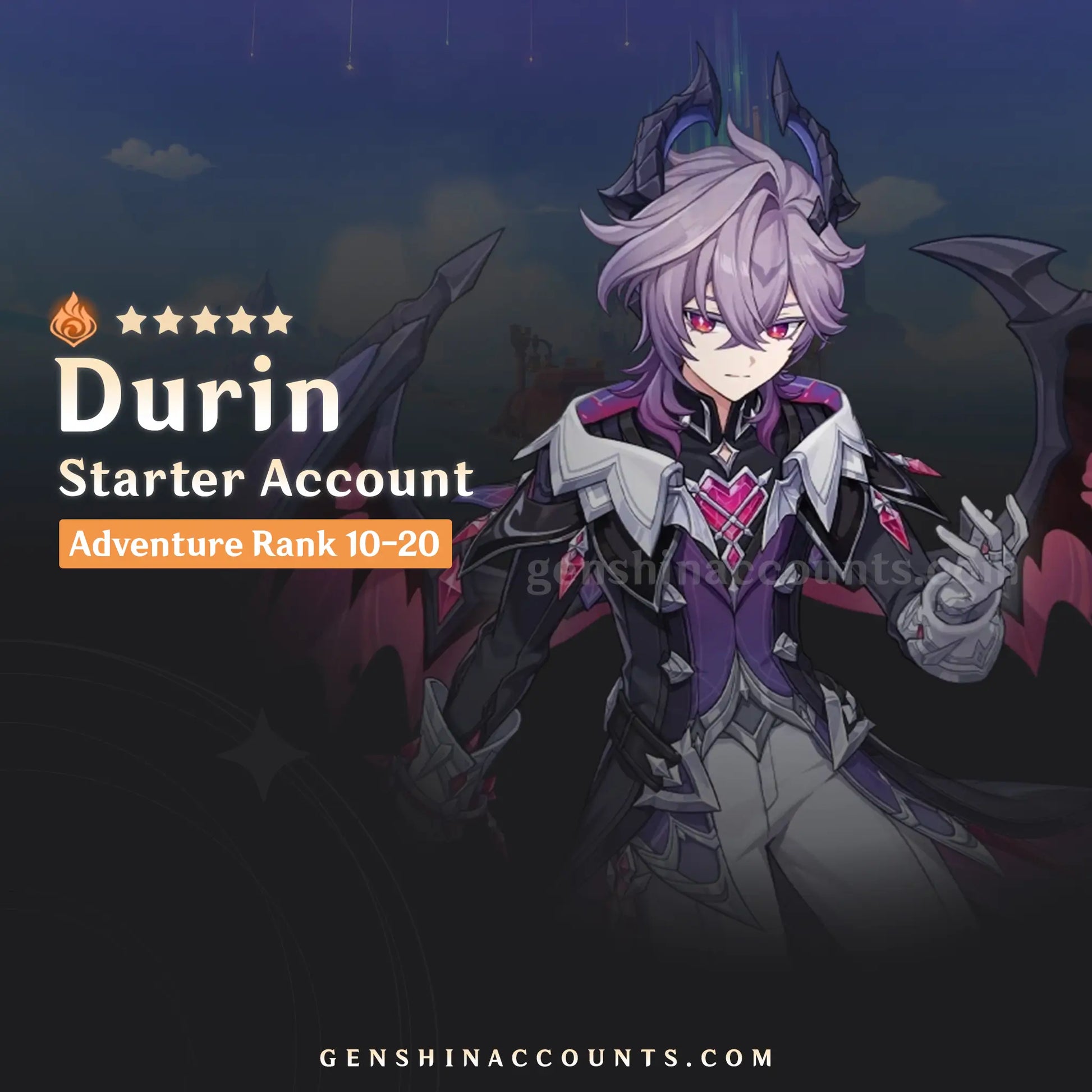 Durin Genshin Impact Starter Account