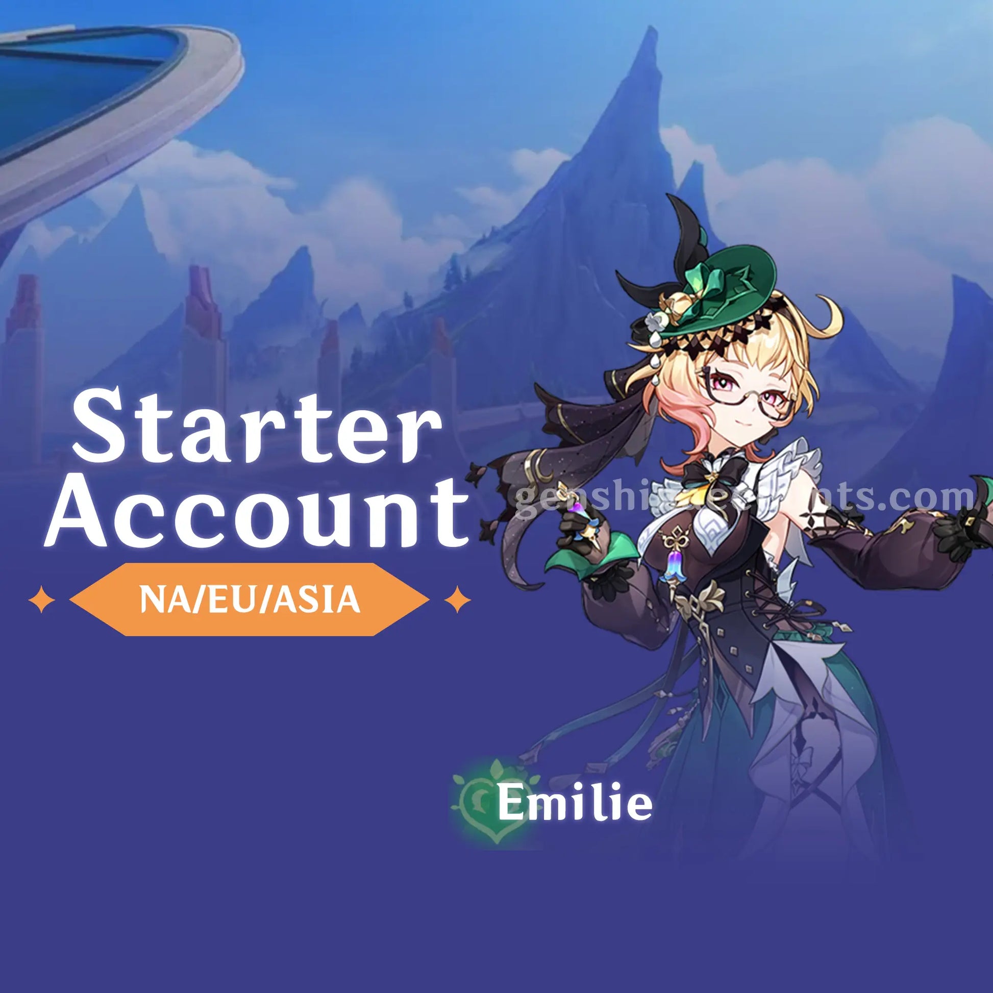 Emilie - AR10 Genshin Impact Starter Account