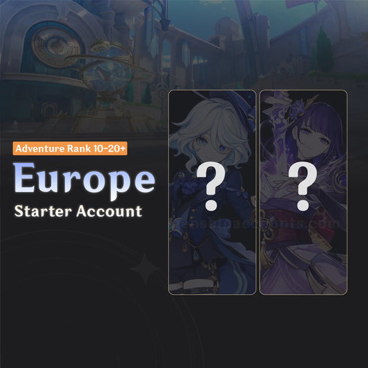 Genshin Impact Dual 5★ Starter Account (Europe)