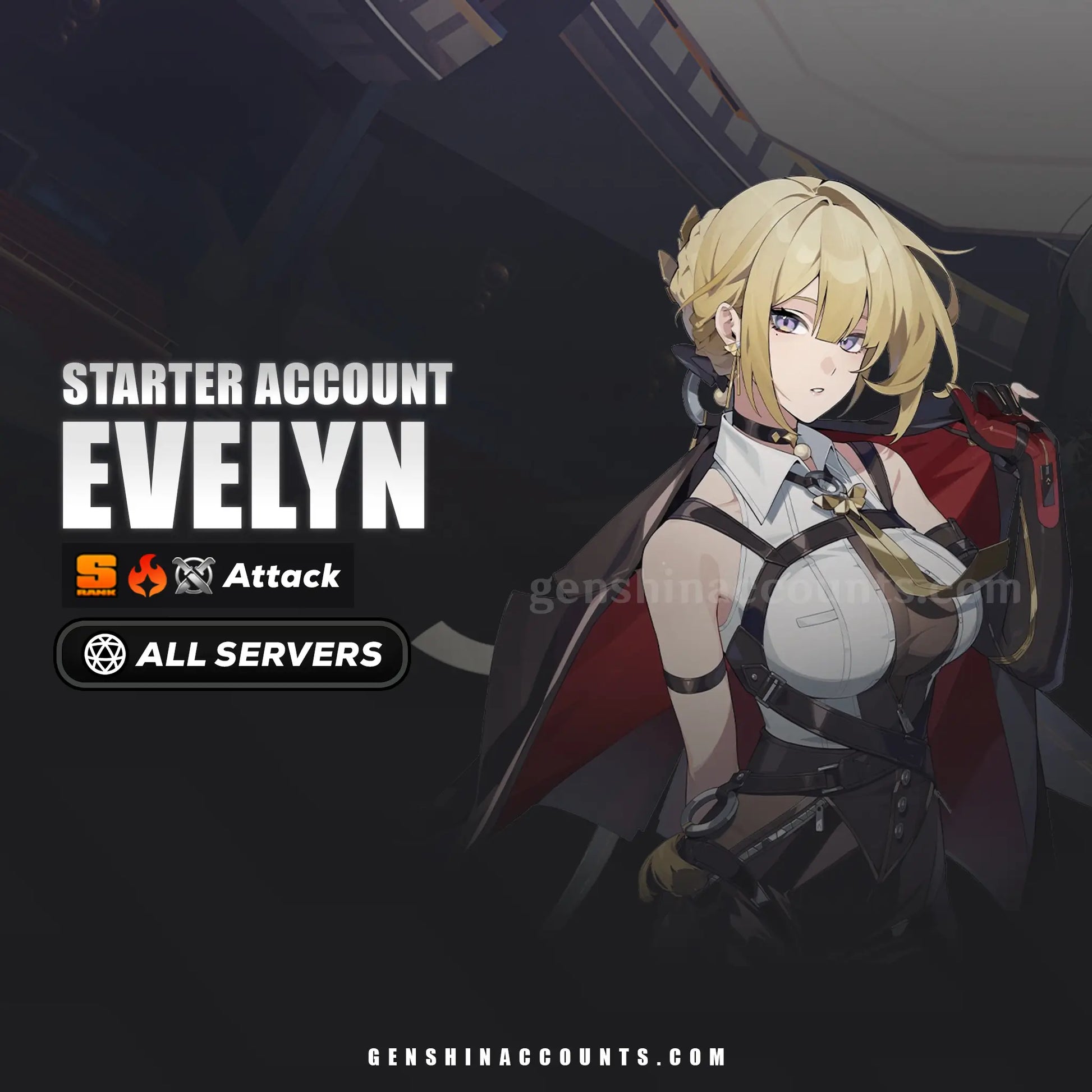 Evelyn Chevalier - Zenless Zone Zero Starter Account