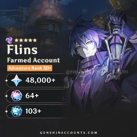 Flins Genshin Impact Farmed Starter Account