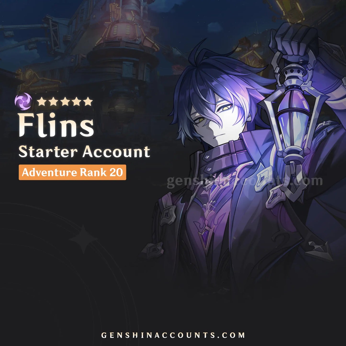 Flins Genshin Impact Starter Account